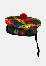 Buchanan Tartan Balmoral Hat Front Side