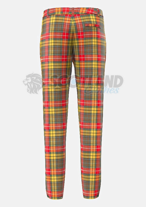 Custom Made Buchnan Weathered Tartan Trouser