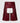 Burgundy Leather Kilt Front