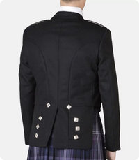 Buy Scottish Prince Charlie Jacket with Five Button Vest Back