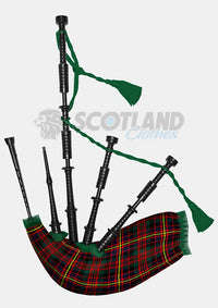 Cameron of Erracht Tartan Bagpipe