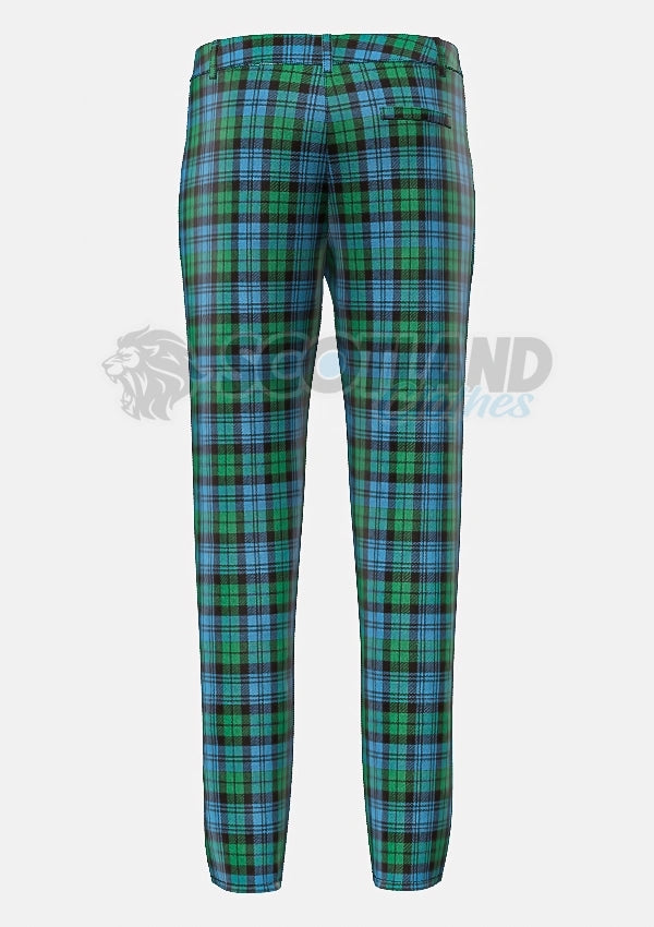 Custom Made Campbell Ancient Tartan Trouser