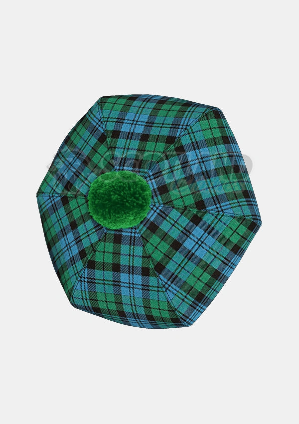 Campbell Ancient Tartan Tam O'Shanter Hat