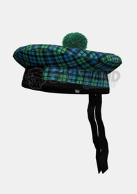 Campbell Tartan Balmoral Hat