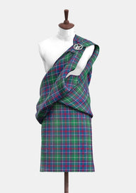 Clan Irwin Association Tartan Great Kilt Front