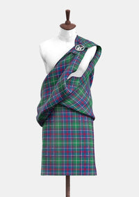 Clan Irwin Association Tartan Great Kilt Front