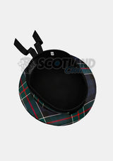 Colquhoun Tartan Balmoral Hat Back Side