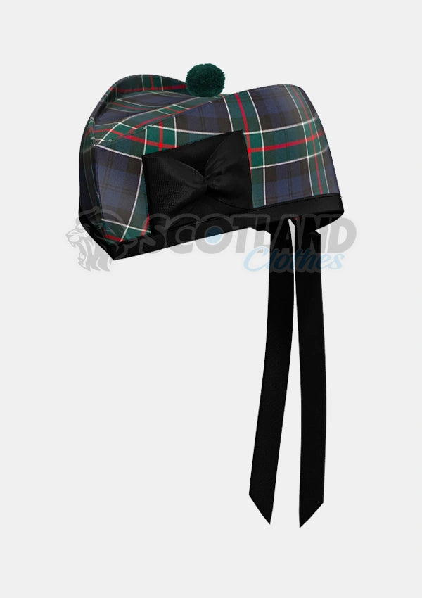 Colquhoun Tartan Glengarry Hat Front