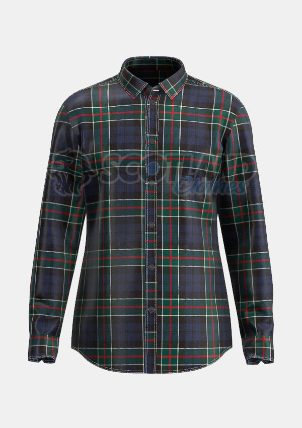 Colquhoun Tartan Shirt Front
