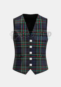 Colquhoun Tartan Waistcoat Front