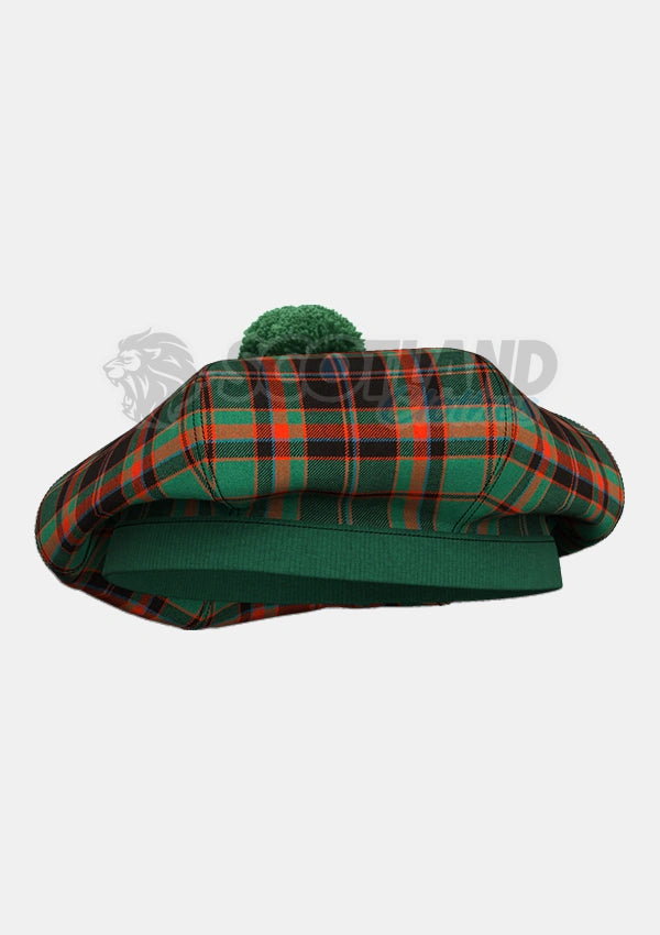 Cuming Hunting Axcient Tartan Tam O' Shanter Hat