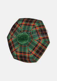 Cuming Hunting Axcient Tartan Tam O' Shanter Hat