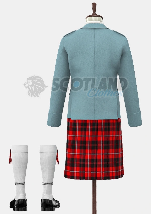 Cunningham Tartan Argyle Outfit