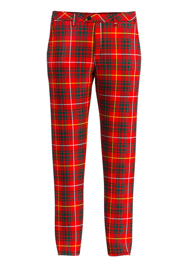 Custom Made Bruce Modern Tartan Pant