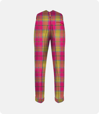 Custom Made Connaught Irish Tartan Trousers Back