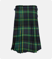 Custom Made Gordon Tartan Kilt Back