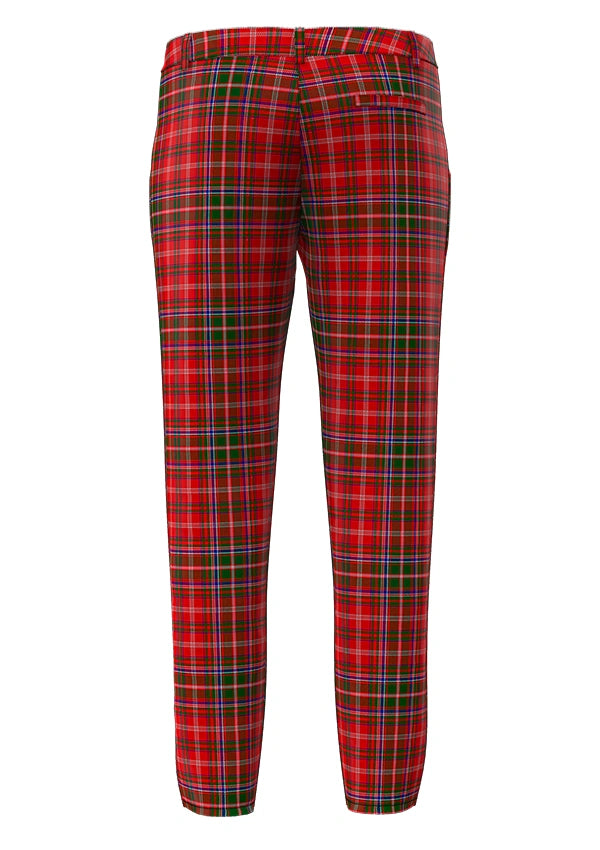 Custom Made Macdougall Tartan Pant Back