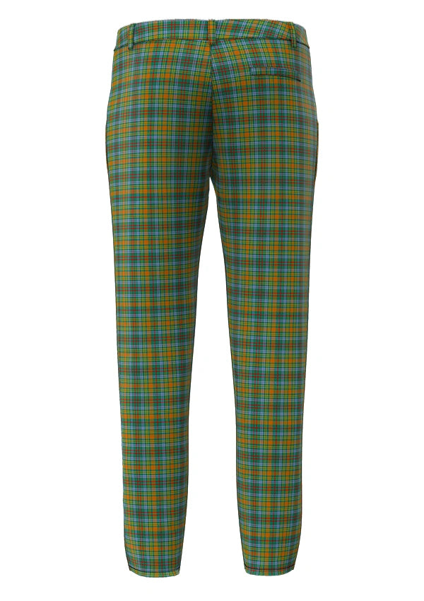 Custom Made O_Brien Tartan Pant Back