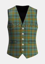 Custom Made O_Brien Tartan Waistcoat