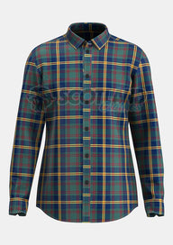 Custom Made US-Marine Corp Tartan Shirt