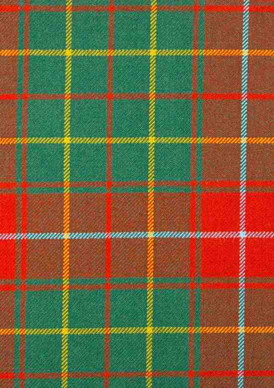 Custom Made Burnett Ancient Tartan Fabric