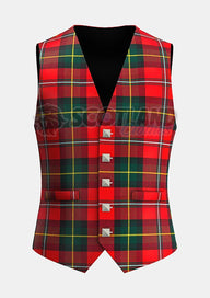 Custom Made Body Modern Tartan Waistcoat