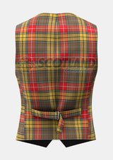 Custom Made Buchnan Weathered Tartan Waistcoat