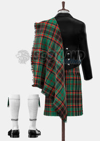 Custom Made Cuming Hunting Axcient Tartan Prince Charlie Kilt Outfit