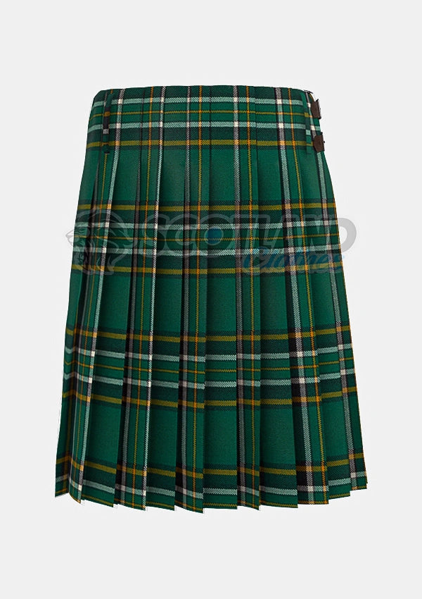 Irish Tartan Kilt Back