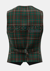 Custom Made Mackinnon ancient hunting tartan Waistcoat