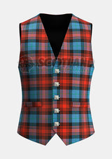 Custom Made Maclachlan ancient tartan Waistcoat