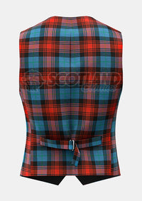 Custom Made Maclachlan ancient tartan Waistcoat