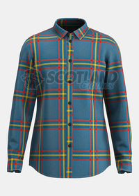 Custom Made Maclain of lochbuie hunting ancient tartan Shirt