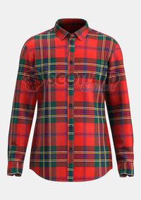 Custom Made Maclean of duart ancient tartan Shirt
