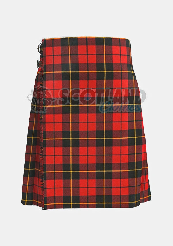 Red and Black Wallace Tartan Kilt