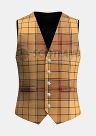 Custom Made Ulster Tartan Kilt Waistcoat