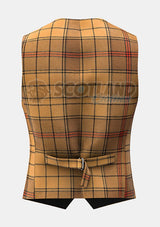 Custom Made Ulster Tartan Kilt Waistcoat