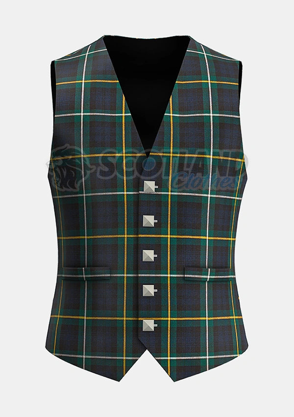 Custommade Campbell of Argyll Modern Tartan Waistcoat