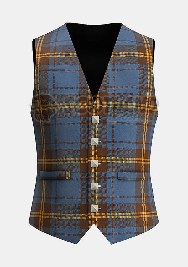 Custommade County Sligo Tartan Waistcoat