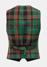 Custommade Cuming Hunting Axcient Tartan Waistcoat