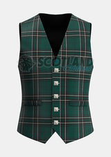 Custommade Maclean Hunting Modern Tartan Waistcoat