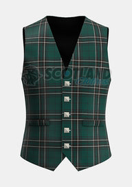 Custommade Maclean Hunting Modern Tartan Waistcoat