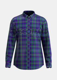 Davies Tartan Shirt Front