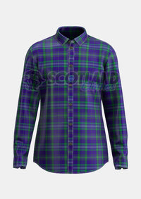 Davies Tartan Shirt Front