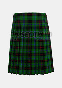 Douglas, Black Tartan Kilt Back