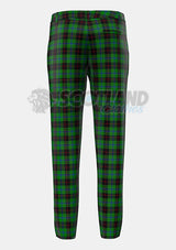 Douglas, Black Tartan Trouser Back