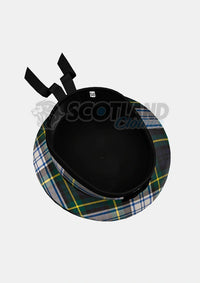 Dress Gordon Tartan Balmoral Hat Back Side