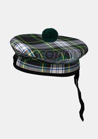 Dress Gordon Tartan Balmoral Hat Front Side