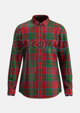 Drummond Tartan Shirt Front