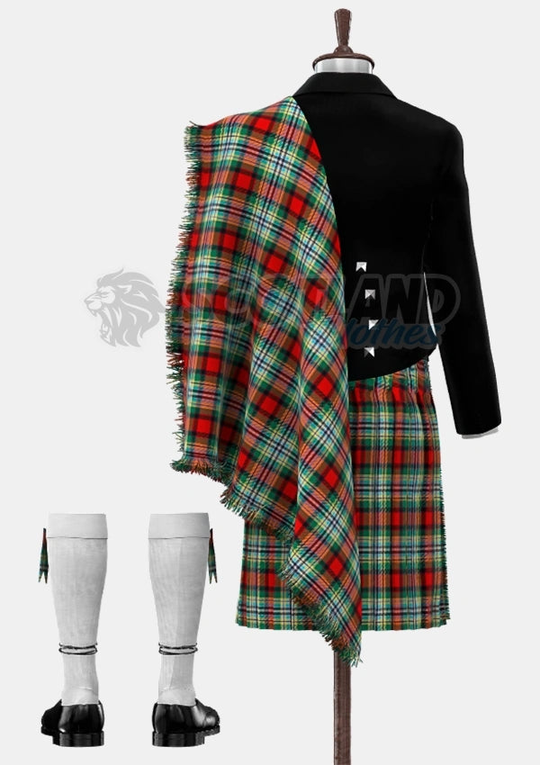 Dundee Tartan Prince Charlie Outfit